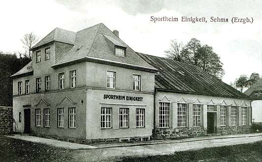 sportheim einigkeit um 1925